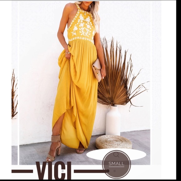 Vici Dresses & Skirts - NWT Maxi Dress/Embroidered VICI/Medium/ Last One